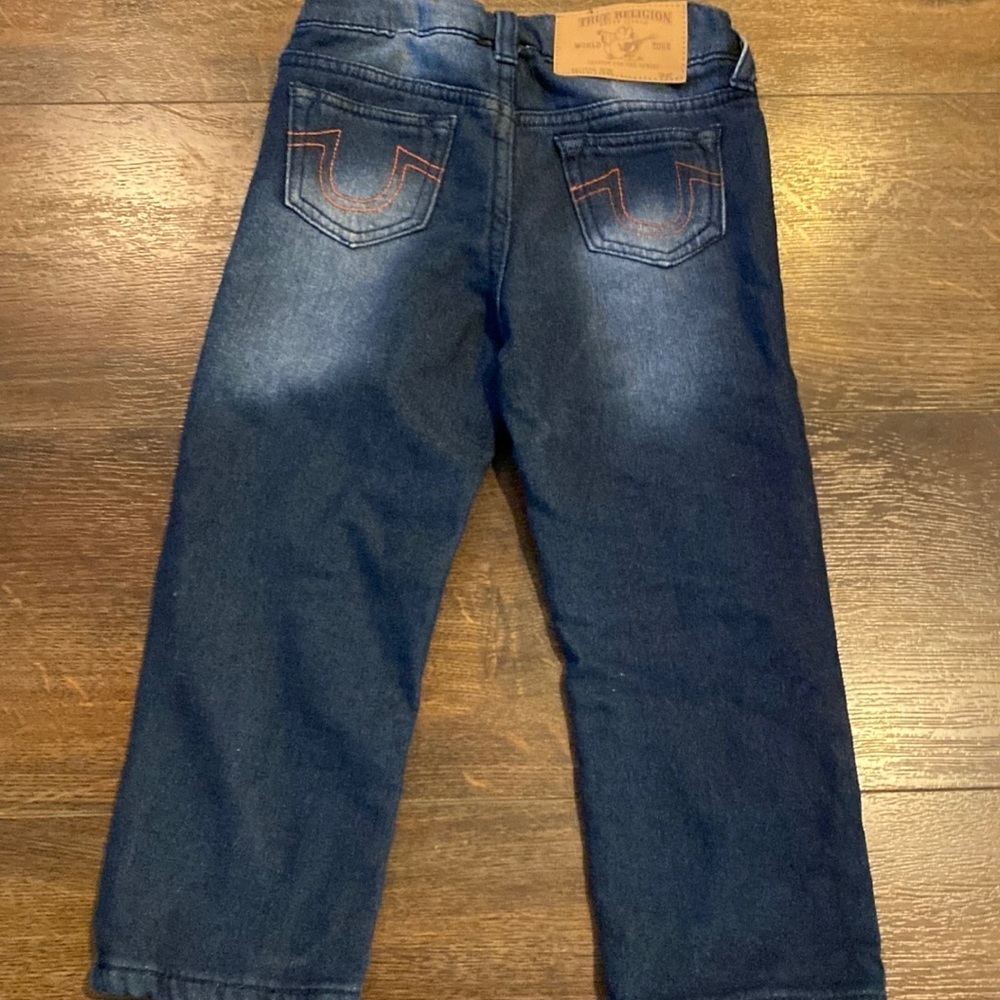 True religion toddler jeans distressed slim 3t